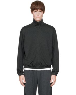 Rier Blouson De Jogging Polar Kaki - Noir