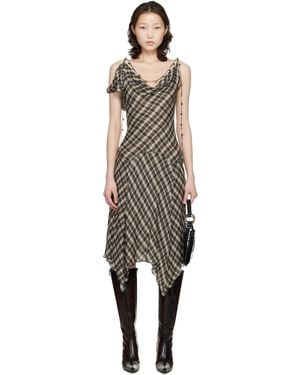 KNWLS Off- Tess Midi Dress - Black