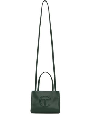 Telfar Green Small Shopping Tote