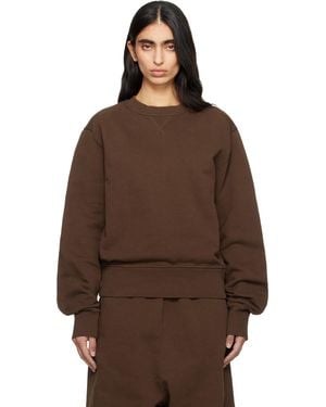Entire studios Pod Crew Sweatshirt - Brown