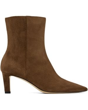 Jimmy Choo Alizze Ab 65 Boots - Brown