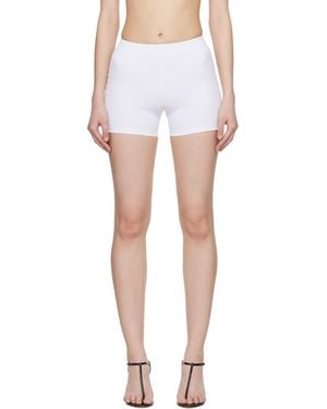 Vetements Push-Up Yoga Shorts - White