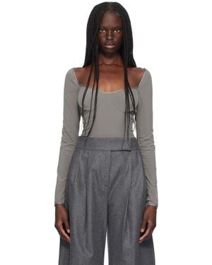 Paris Georgia Basics Underwire Bodysuit - Black