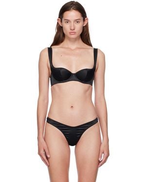 Agent Provocateur Soutien-Gorge À Demi-Buste Nikita Noir À Armatures