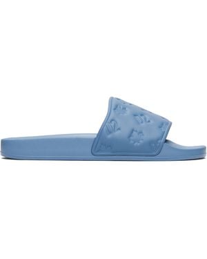 DSquared² Embossed-Logo Slides - Black