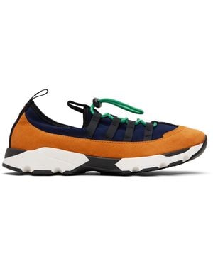 Marni Lycra Lace-Up Running Trainers - Blue