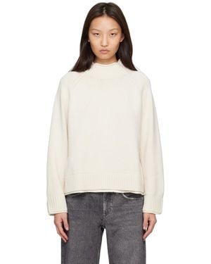 Rag & Bone Pull Hazel Blanc Cassé À Col Droit