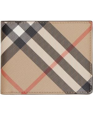 Burberry Check Slim Bifold Wallet - Multicolour