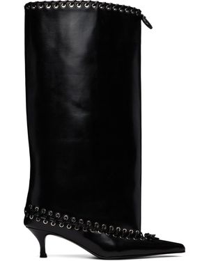 August Barron Level Tall Boots - Black