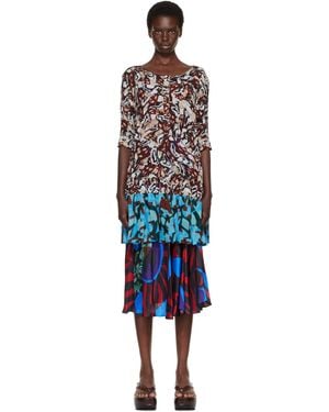 Dries Van Noten Peplum Top - Blue