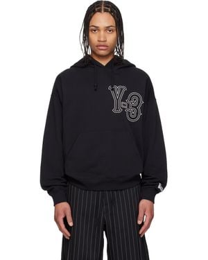 Y-3 ブラック Elite 5 Gfx フーディ