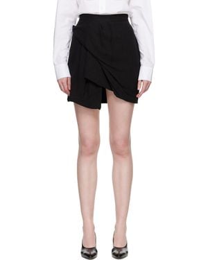 Vivienne Westwood Viscose Gauze Zora Miniskirt - Black