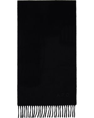 A.P.C. Ambroise Scarf - Black