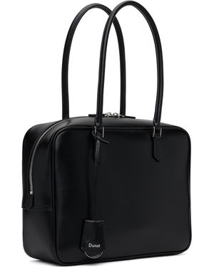 【DUNST】CRINKLED LEATHER TOTE BAG BLACK DUNST Crinkled Leather Tote in Black | Lyst Canada