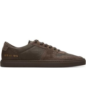 Common Projects Khaki Bball Duo Sneakers - Brown