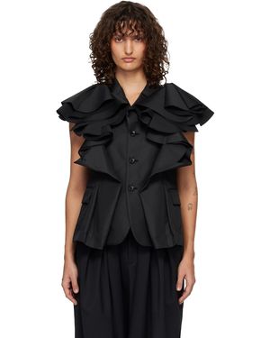 Comme des Garçons Twill Blazer - Black