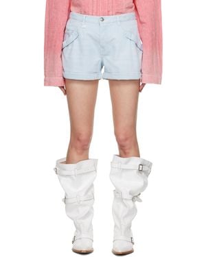 R13 'pouch Pocket' Shorts | Lyst