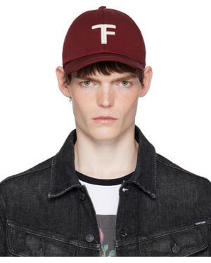 Tom Ford Brushed Cotton Cap - Black