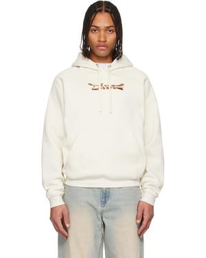 Dime Off- Poster Hoodie - White