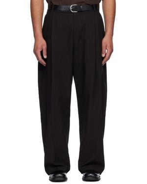 Studio Nicholson Pull Trousers - Black