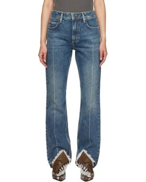Guess ブルー ヴィンテージ ライト ウォッシュドジーンズ