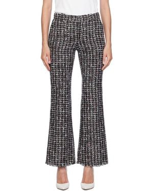 Balmain フレアパンツ - ブラック