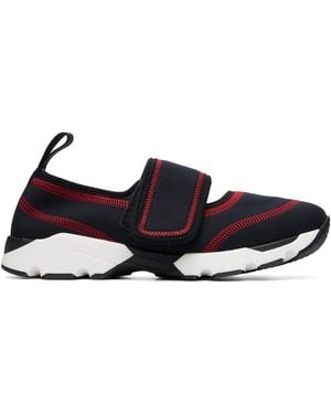 Marni Lycra Mary-Jane Sneakers - Blue