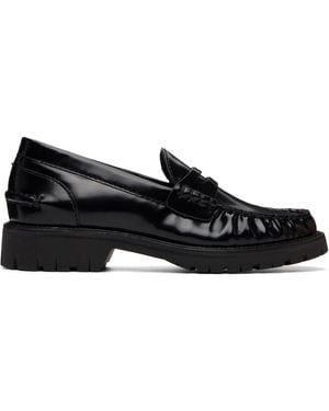 Rag & Bone Corey Leather Loafers - Black