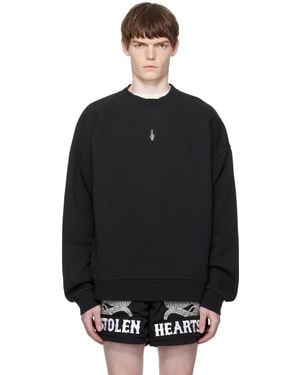 Stolen Girlfriends Club Snake Dagger Crew Sweatshirt - Black