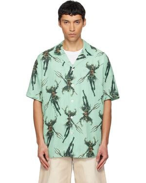 Acne Studios Linen Shirt - Green