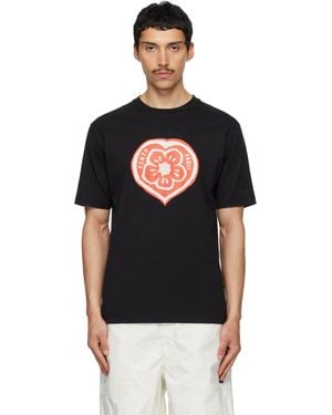 KENZO Paris Boke Heart' T-Shirt - Black