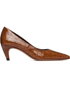 Jude Blade Pump Heels - Brown