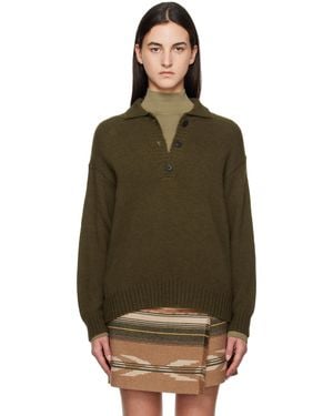 Weekend by Maxmara Khaki Sabato Polo - Green