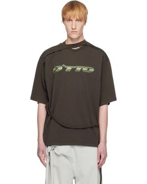 OTTOLINGER Oversized Flap T-Shirt - Black