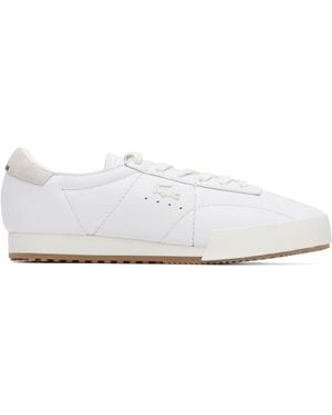 Lacoste Aura Leather Sneakers - White