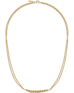 Emanuele Bicocchi Crochet Necklace - Metallic