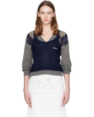 ShuShu/Tong Knit Camisole - Blue