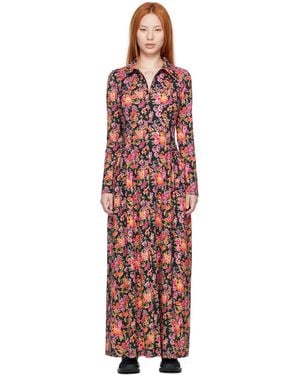Commission Black Dean Maxi Dress - Multicolour