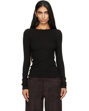 Citizens of Humanity Bina Crewneck T-Shirt - Black