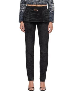 DIESEL ブラック D-Hourjian ジーンズ