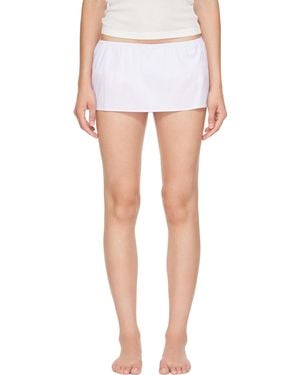 Fruity Booty Gretel Bloomer Miniskirt - White