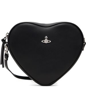 Vivienne Westwood Alexa Heart Crossbody Bag - Black