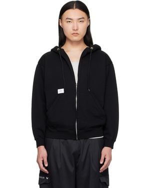 WTAPS Throwdy Zip Hoodie - Black