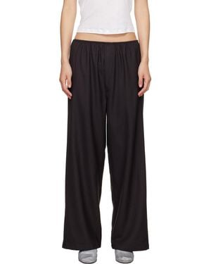 Baserange Stoa Lounge Trousers - Black