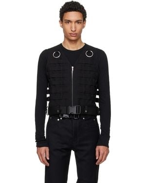 Rick Owens Temple Supply Vest - Black