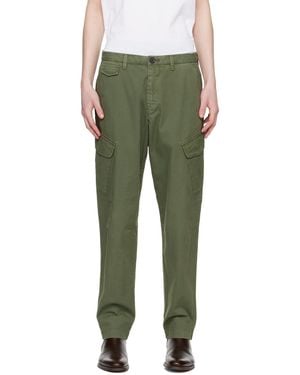 Paul Smith Green Flap Pocket Cargo Trousers