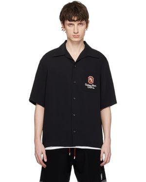 Amiri 'Ma Chateau' Camp Shirt - Black