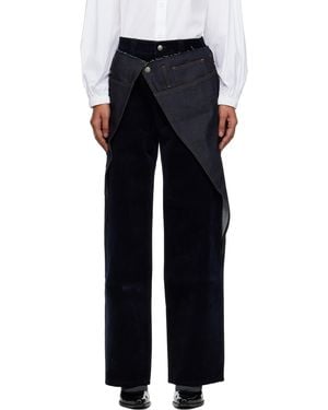 ANDERSSON BELL Zoe Wrap Jeans - Black