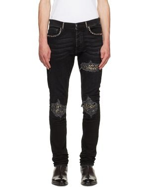 Amiri Studded Mx1 Jeans - Black