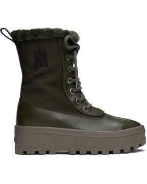 Mackage Khaki Hero-M Boots - Green